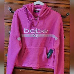 Beautiful Bebe Short Hoodie Sz Large